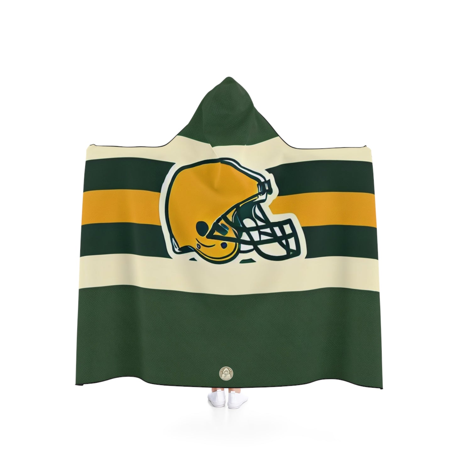 Green Bay Kids Hooded Blanket