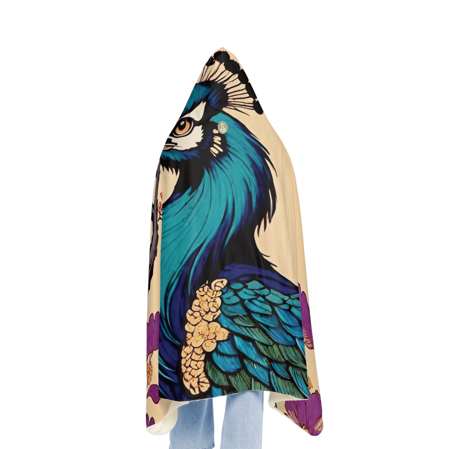 Peacock Home Counter Snuggle Blanket